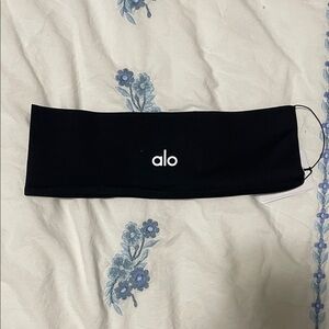 ALO Yoga Black Logo Headband